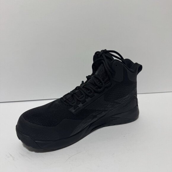 Reebok Mens Nano X1 Adventure Work Sneaker Black Size 7.5W